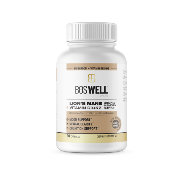 Lion's Mane + Vitamin D3 & K2