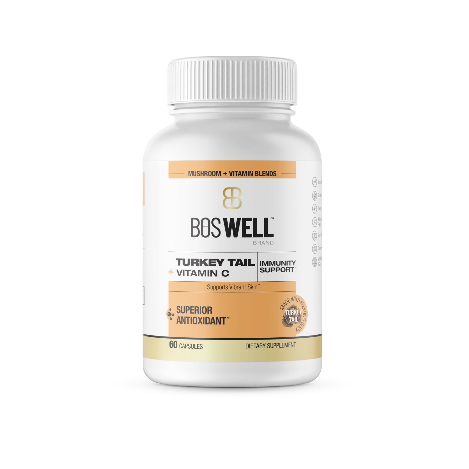 Turkey Tail + Vitamin C