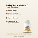Turkey Tail + Vitamin C benefits